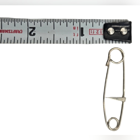 #26 Hermes Sterling Silver Pin Brooch - Picture 5 of 16